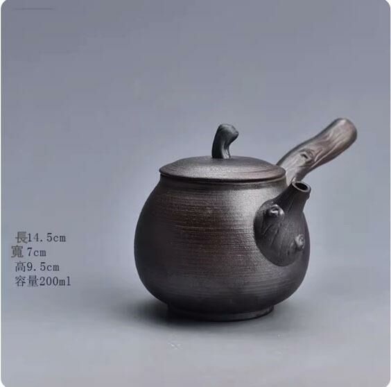 Popular ceramic teapot (firewood-fired plum blossom teapot)