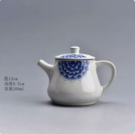 Popular ceramic teapot (Wealthy Flowers Teapot)