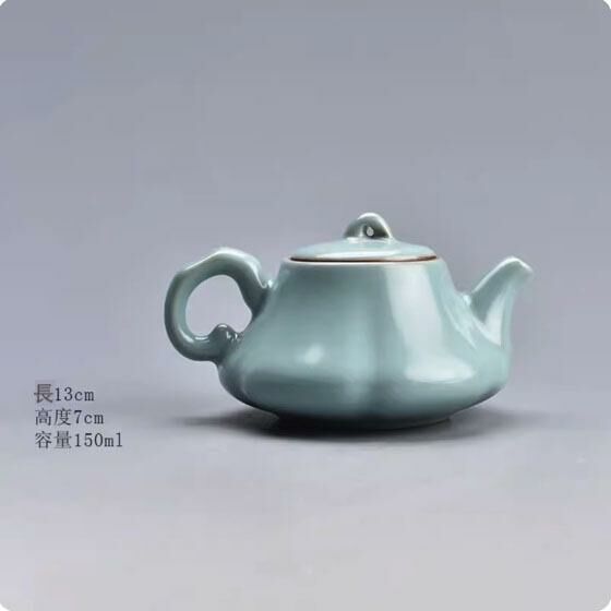 Popular ceramic teapot (Ru kiln pumpkin teapot)