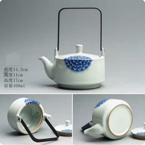 Popular ceramic teapot (Fuguihua blooming teapot)