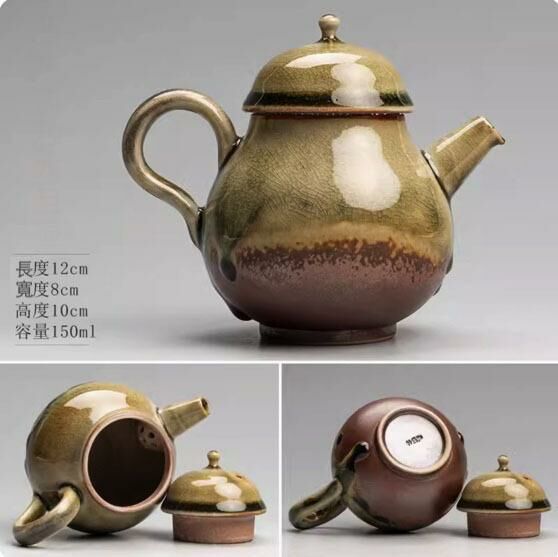 Popular kiln-turned ceramic teapot (Longdan teapot)