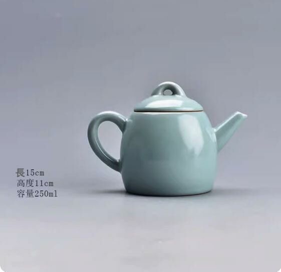 Popular ceramic teapot (Ru Kiln Qin Quan Teapot)