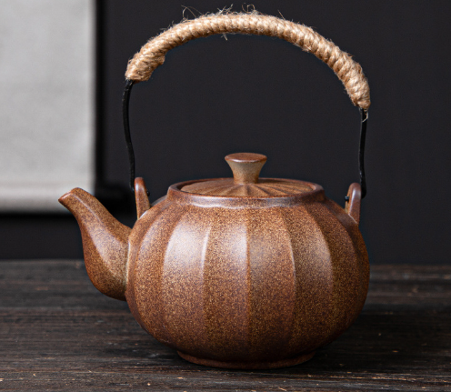 Popular teapot (firewood-pumpkin teapot)