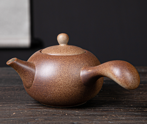 Popular teapot (firewood-auspicious side handle teapot)