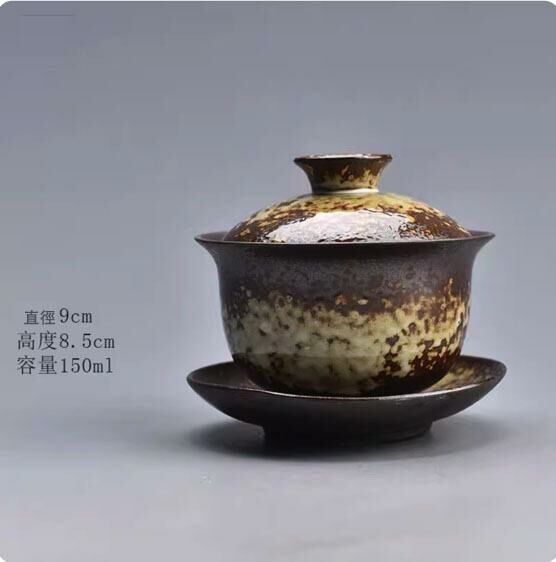 Popular Kung Fu Tea Set Tea Bowl (Wood-fired Gaiwan)