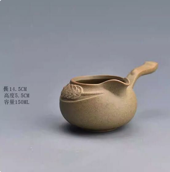 The most popular tea-making tea dispenser fair cup (stone pottery copper coin cup)