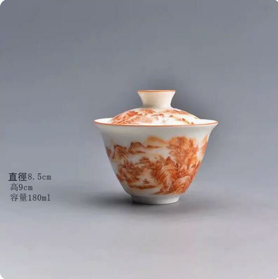 Popular Kung Fu Tea Set Tea Bowl (Hermitage Covered Bowl)