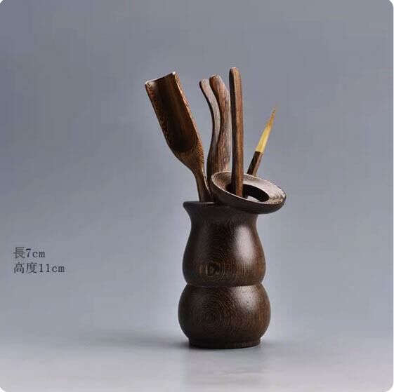 爆款功夫茶具套裝(雞翅木葫蘆六君子)