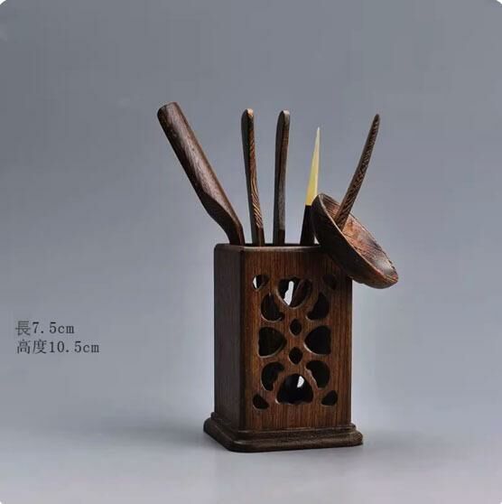 爆款功夫茶具套裝(雞翅木四方六君子)