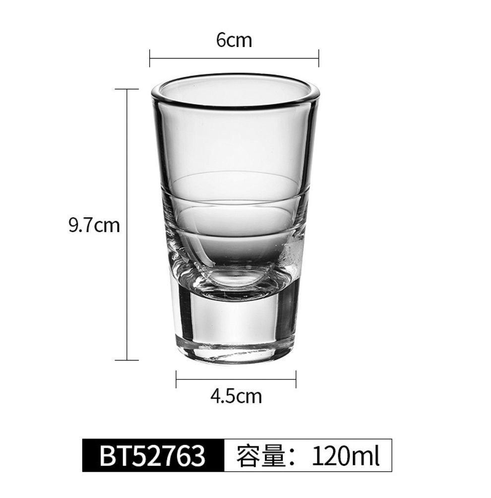 熱賣八角杯啤酒杯 加厚威士卡杯 洋酒杯（106D啤酒杯-【2個裝】）