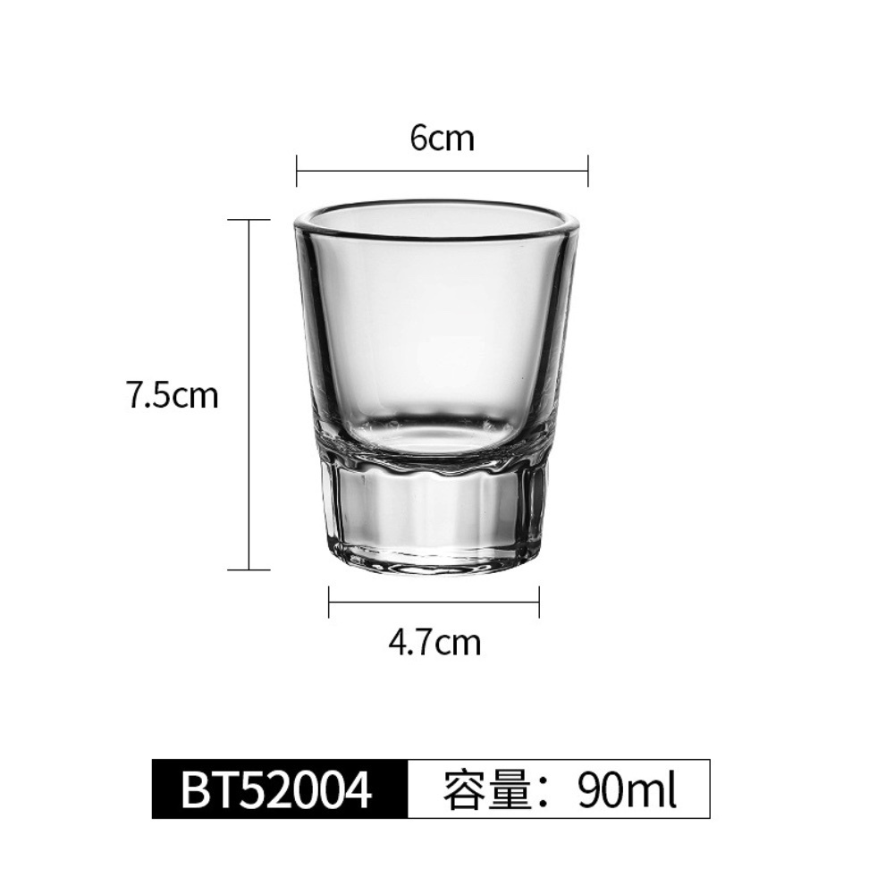 熱賣八角杯啤酒杯 加厚威士卡杯 洋酒杯（BT52004啤酒杯-【2個裝】）