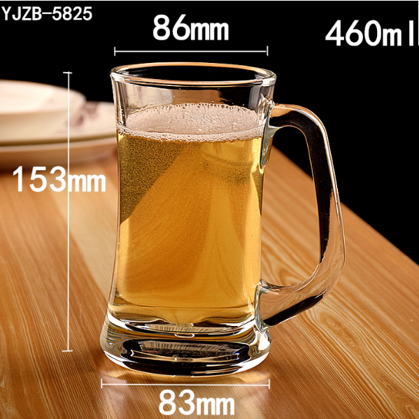 熱賣【1個】玻璃啤酒杯（貨號：YJZB-5825）