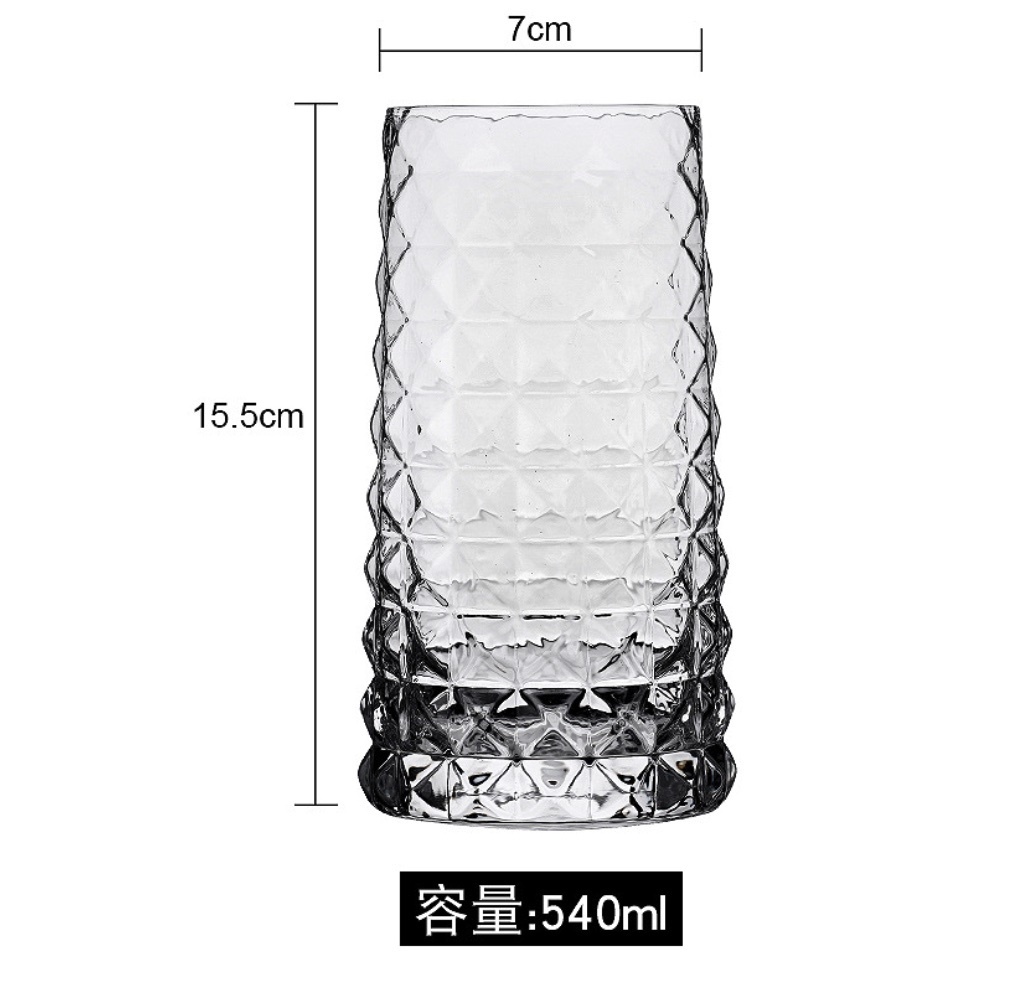 爆款古典杯 威士卡杯 洋酒杯 啤酒杯（高款大號540ml-【2個裝】）