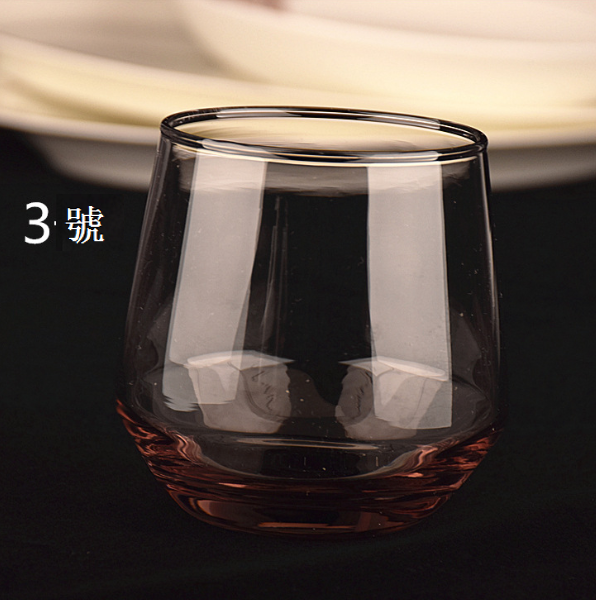 熱賣【1個】玻璃水杯洋酒杯（貨號：3號SY78018-2P）
