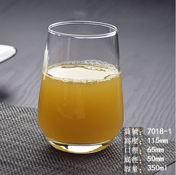 熱賣【1個】玻璃水杯洋酒杯（貨號：7018-1透明）
