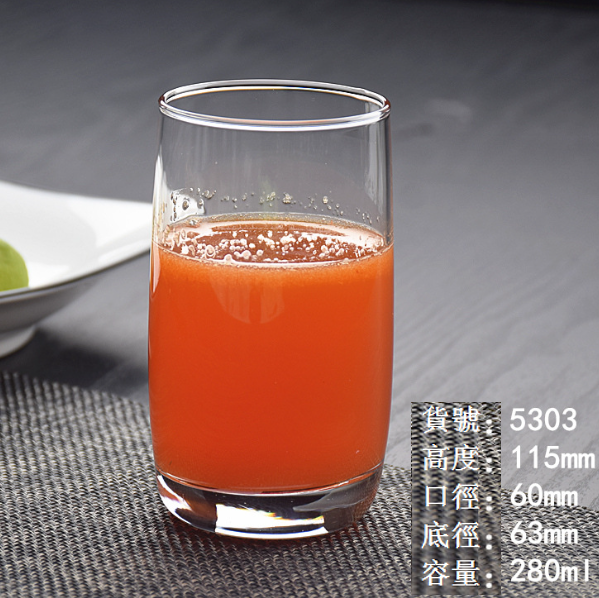 熱賣【1個】玻璃水杯洋酒杯（貨號：5303透明）