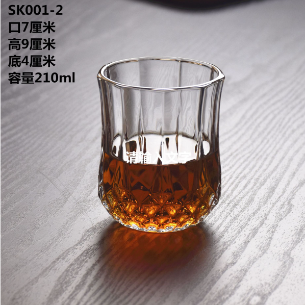 熱賣【1只】玻璃威士忌杯（貨號：SK001-2）