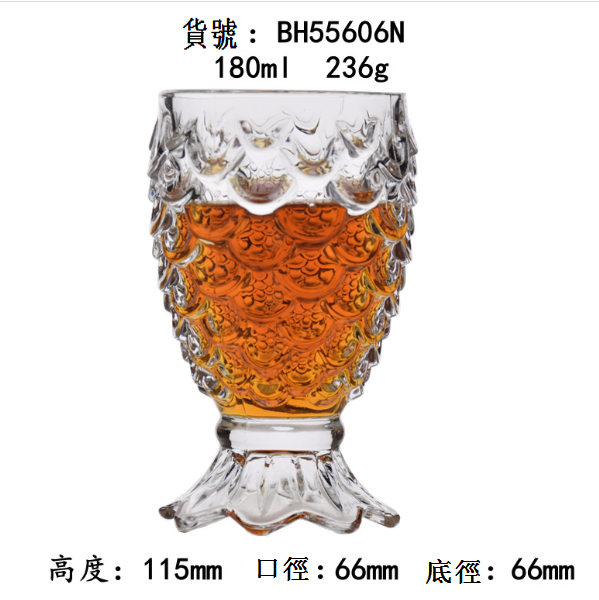 熱賣【1只】玻璃威士忌杯（貨號/容量：55606/180ml）