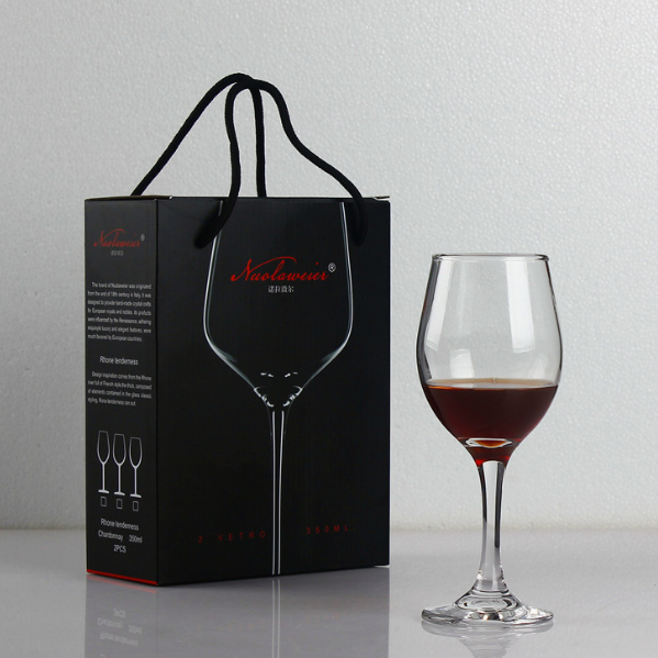 New style [1 pair of cups in a gift box] crystal glass red wine glass (item number: 3057)