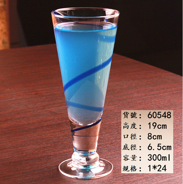 熱賣【1個】玻璃飲料杯（貨號：60548）