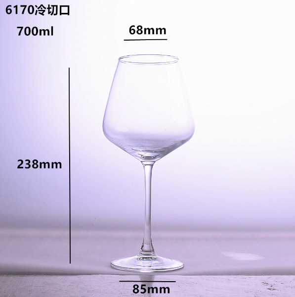 New style [1 piece] red wine glass (item number/capacity: 6170 cold cut/700ml)