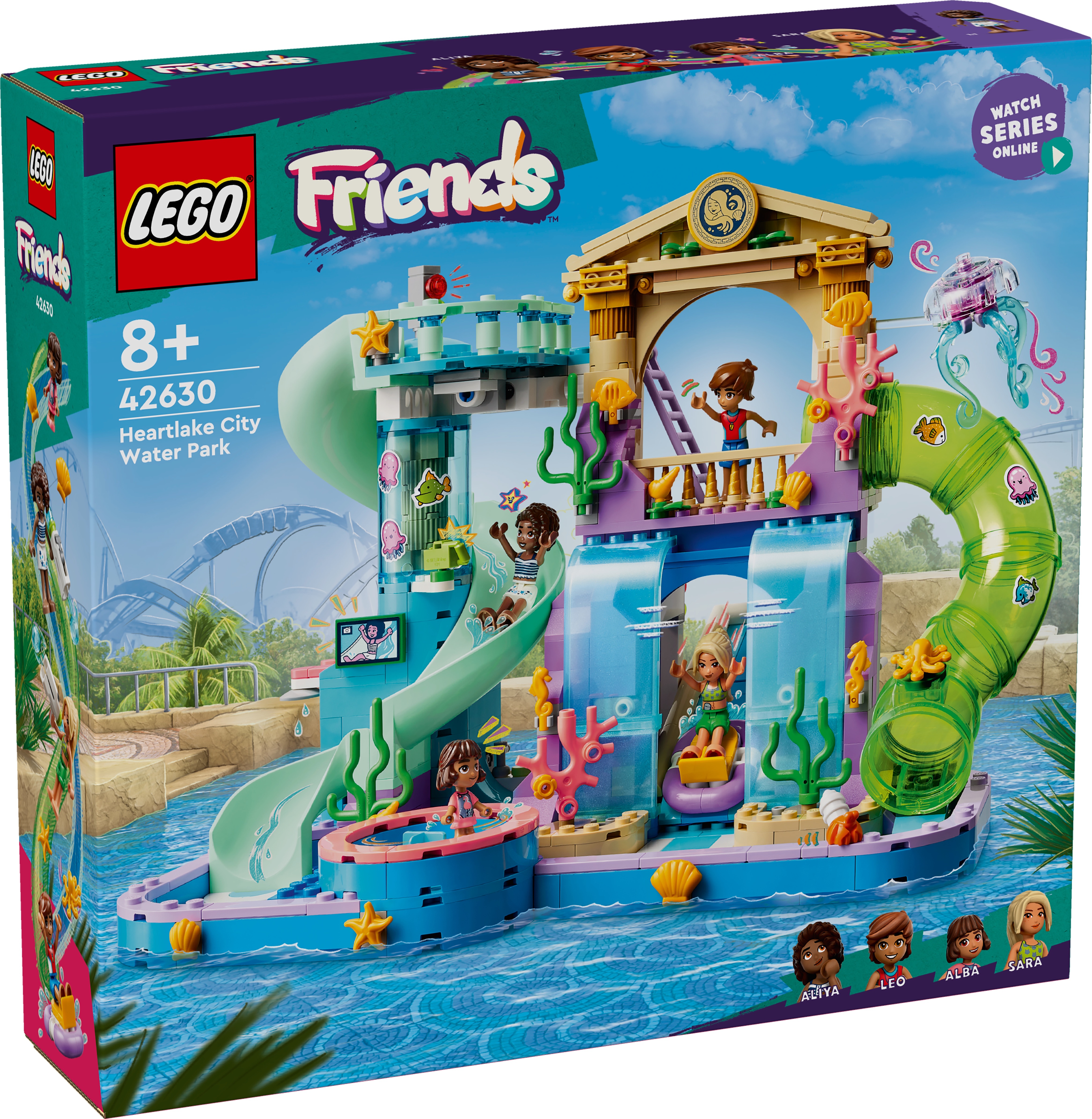[飛米樂高積木專賣店] LEGO  42630 Friends-心湖城水上樂園