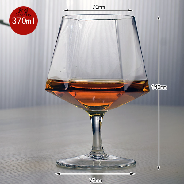 Hot sale [1 piece] Whiskey glass (item number/capacity: large 370ml)