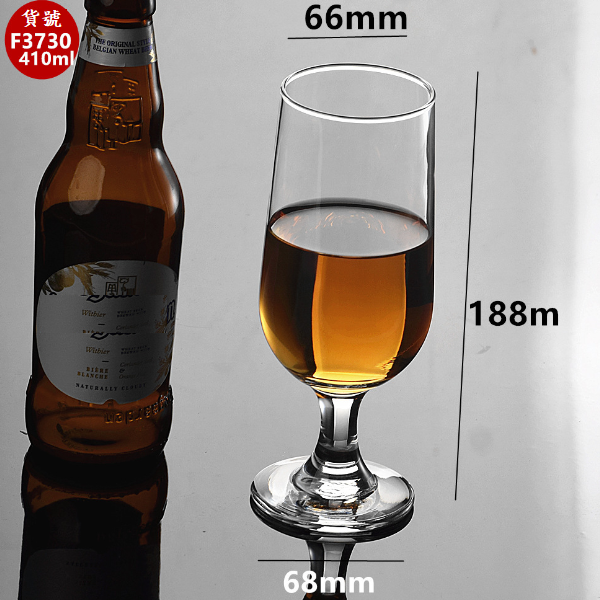 新款【1個】玻璃高腳酒杯（貨號/容量：F3730/410ML）