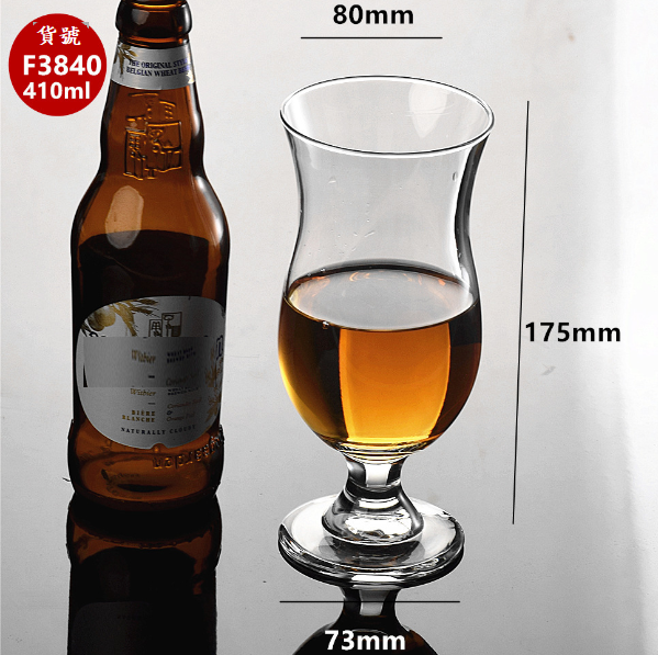 新款【1個】玻璃高腳酒杯（貨號/容量：F3840/410ml）