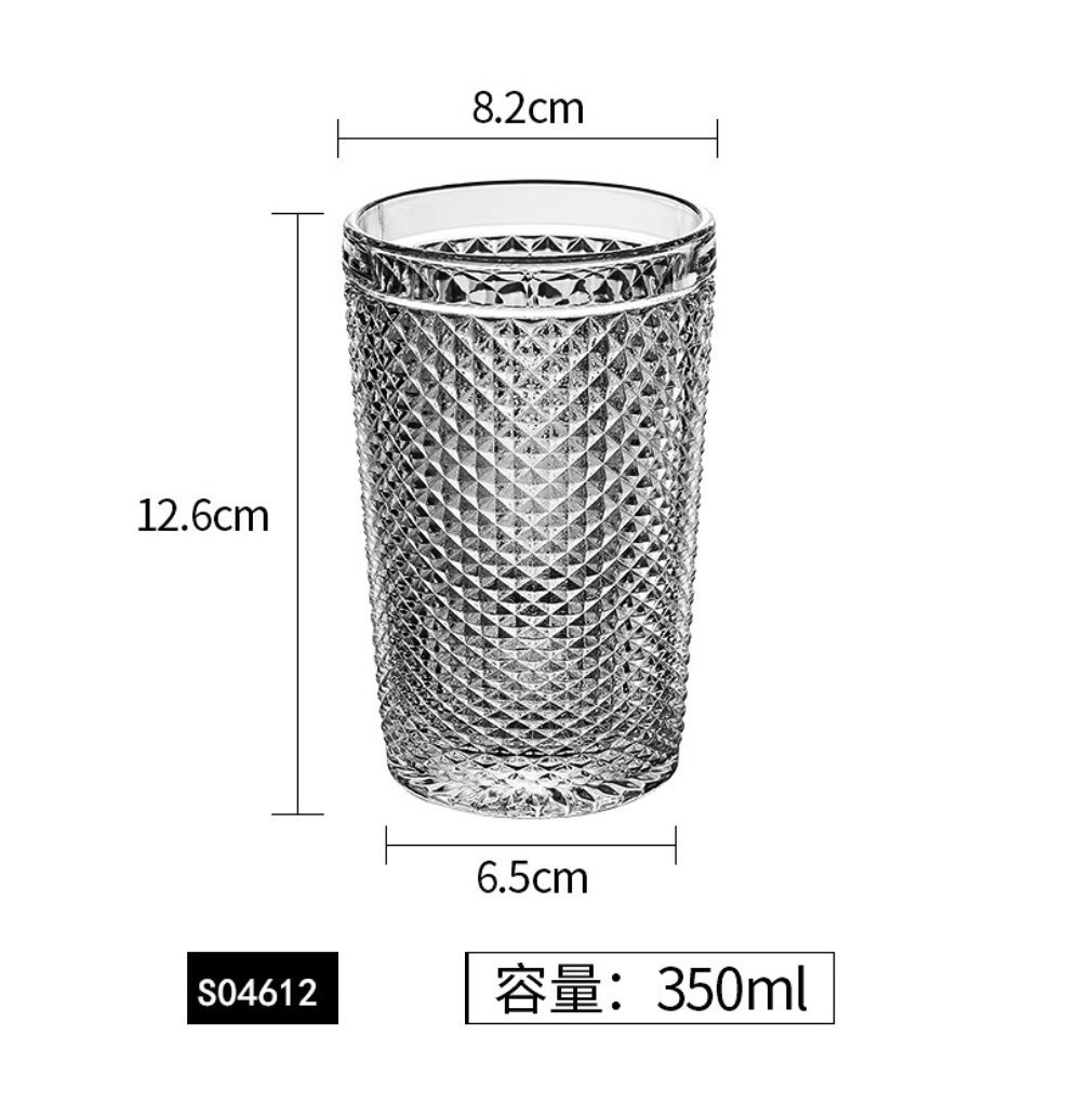 熱賣水晶玻璃柯林杯海波杯直身杯（S04612（透明）柯林杯-【2個裝】）