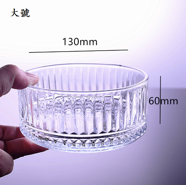 Hot Recommendation [1 piece] Glass Salad Bowl (Item No.: K.5257 Large)