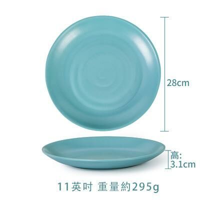 Hot recommended creative melamine anti-fall restaurant plate dinner plate (W7011)