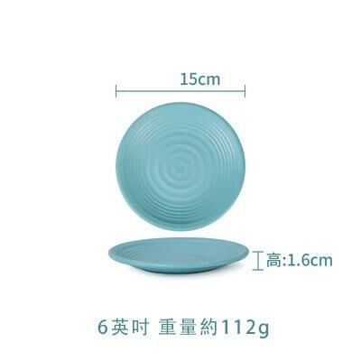 Hotly recommended creative melamine anti-fall restaurant plates (LJP006)