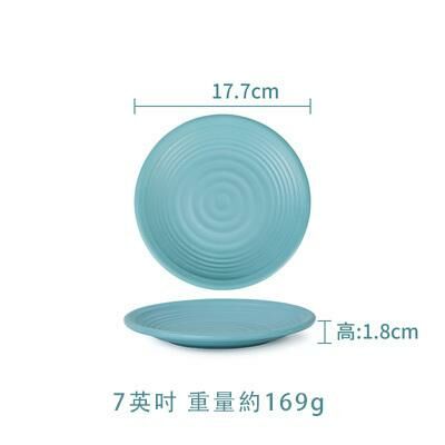 Hotly recommended creative melamine anti-fall restaurant plates (LJP007)