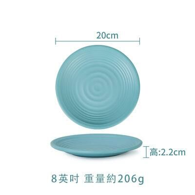 Hotly recommended creative melamine anti-fall restaurant plates (LJP008)