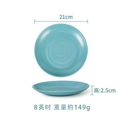 Hot recommended creative melamine anti-fall restaurant plates (W7008)