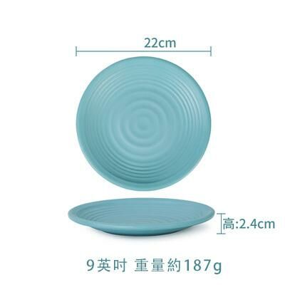 Hotly recommended creative melamine anti-fall restaurant plates (LJP009)