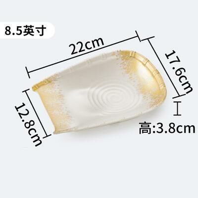 Hot recommended creative melamine tableware restaurant plates and dishes (140081)