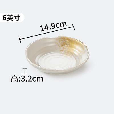 Hot recommended creative melamine tableware restaurant plates and dishes (WKP006)