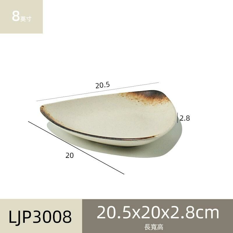 Hot recommended melamine melamine tableware restaurant plate dinner plate (LJP3008)