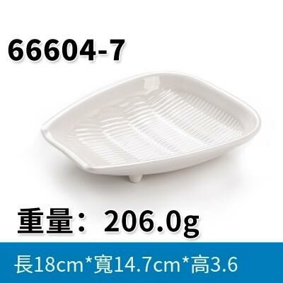 Hot recommended creative melamine tableware restaurant plate dinner plate (66604-7)
