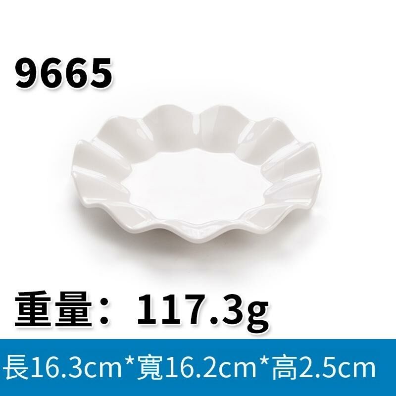 Hot recommended creative melamine tableware restaurant plates dinner plates (9665)
