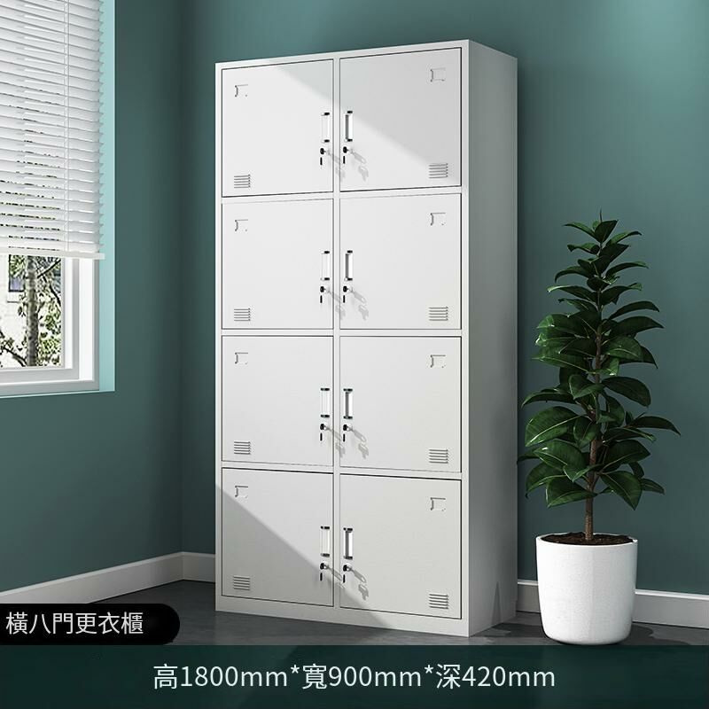 Hot recommended locker employee locker iron storage cabinet (thick 8-door locker 1.4mm)