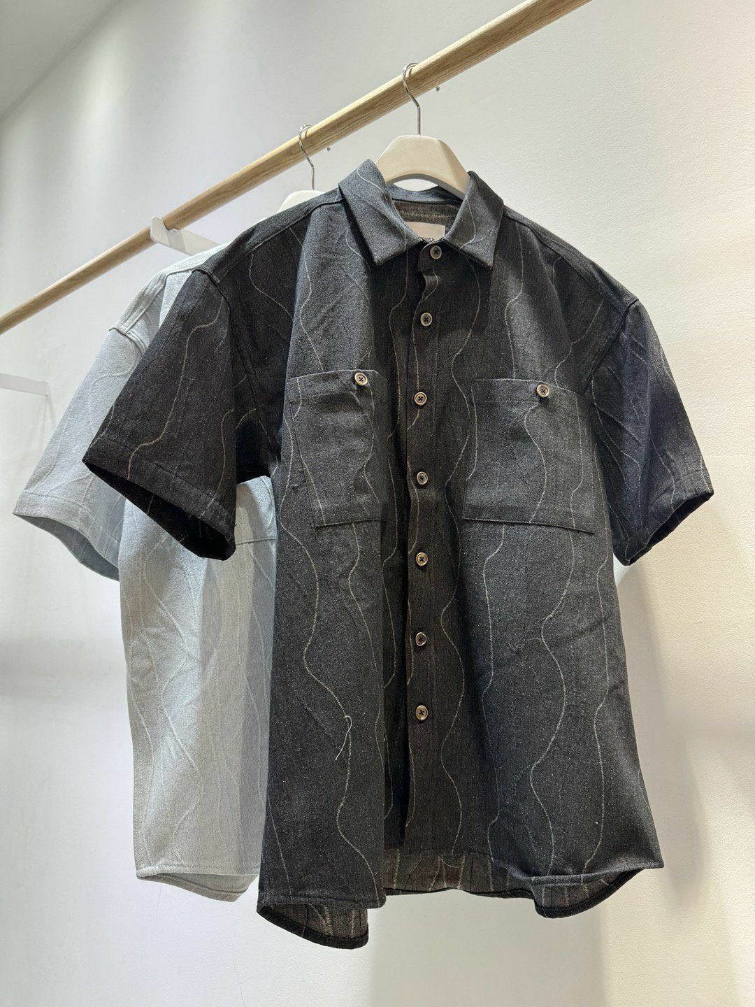 波浪紋短袖恤衫 Crunky_youth-053S