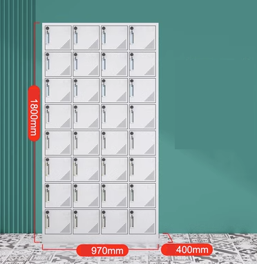 Hot push locker with lock (Specification: 32 doors) (Thickness: 2.8mm))
