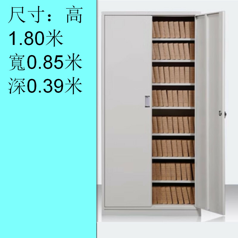 熱推帶鎖檔櫃儲物櫃【圖五 財務憑證櫃】【厚度1.3mm】