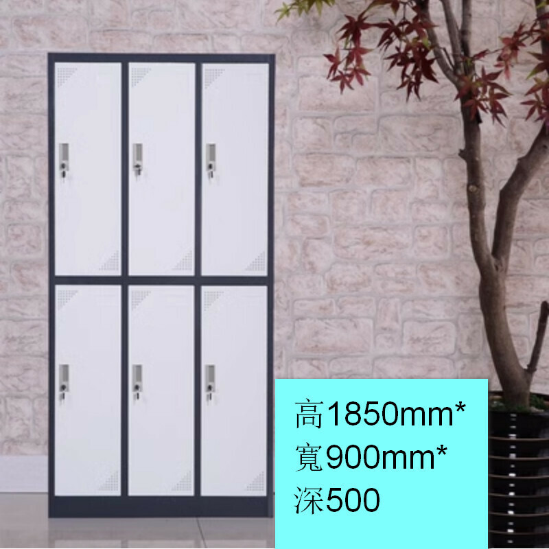 熱推帶鎖儲物櫃【六門】【厚度1.0mm】