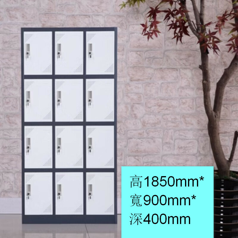 熱推帶鎖儲物櫃【十二門】【厚度1.0mm】