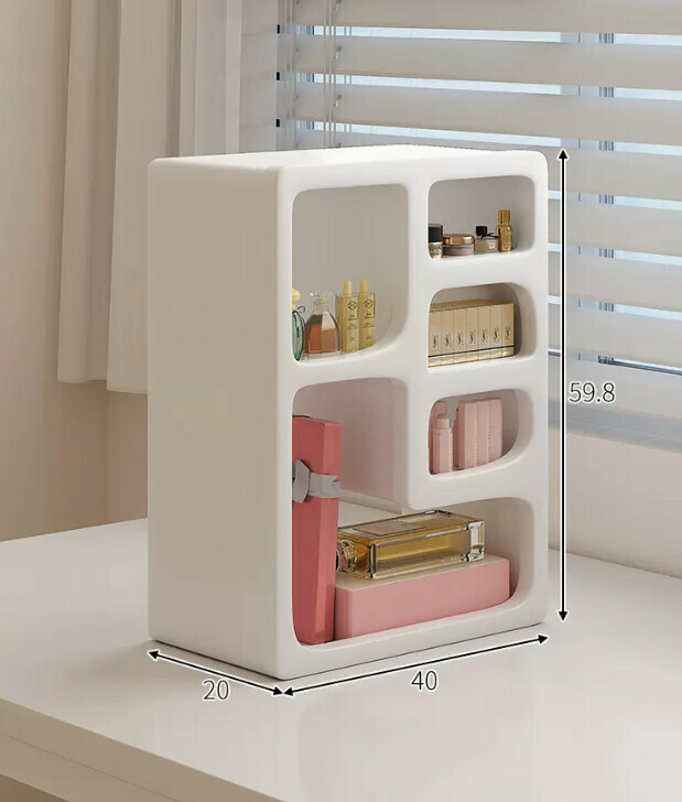 Popular desk and bookshelf integrated desk table (desk shelf 40*20*59.8CM)