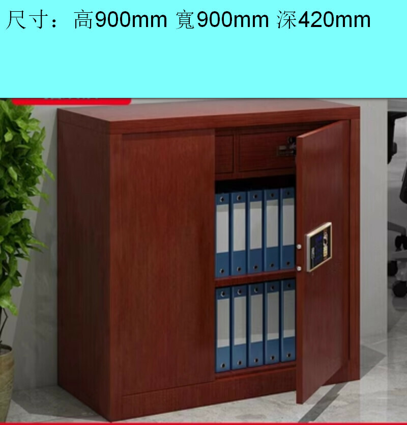 Popular electronic lock locker [single section with fingerprint drawer] [thickness 1.4mm]